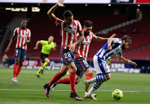 „Atletico“ priartėjo prie „La Liga“ čempionų titulo