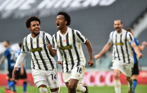 Fantastiškoje dramoje Italijos čempionus įveikusi „Juventus“ ekipa tęsia kovą dėl vietos Čempionų lygoje