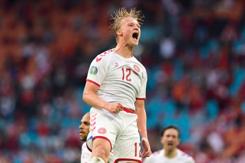 Danija nepaliko vilčių Velsui ir žengė į EURO 2020 ketvirtfinalį