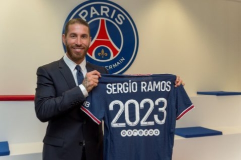 Oficialu: S. Ramosas prisijungė prie PSG žvaigždyno