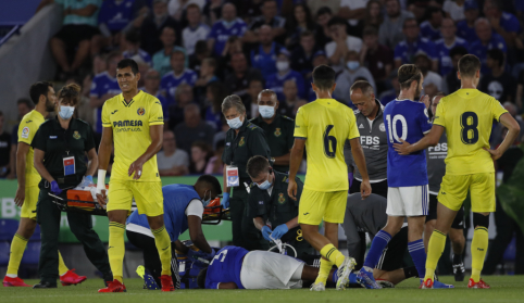 „Leicester“ gynėjas draugiškose rungtynėse patyrė šiurpią traumą
