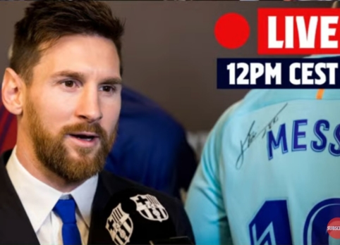 L. Messi spaudos konferencija