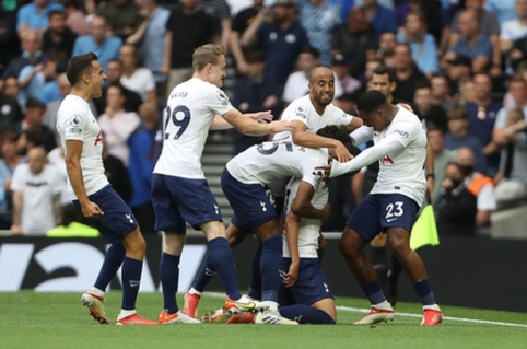 Staigmena: be H. Kane'o žaidusi „Tottenham“ ekipa patiesė „Man City“