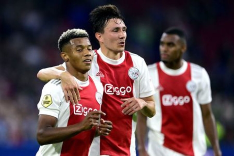 „Ajax“ savo varžovus Olandijoje pavaišino 9 įvarčiais