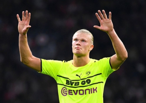 „Wolfsburg“ fanė parodė nepadorų gestą įvartį jai skyrusiam E. Haalandui