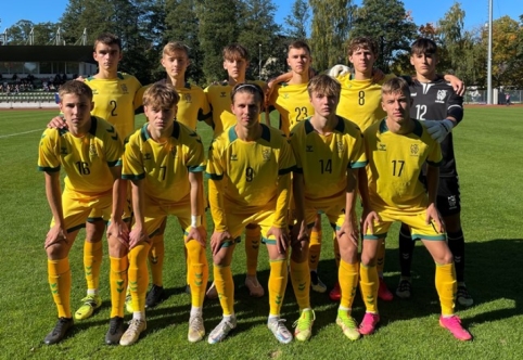 Paskelbta vaikinų U-17 rinktinės sudėtis rungtynės prieš latvius