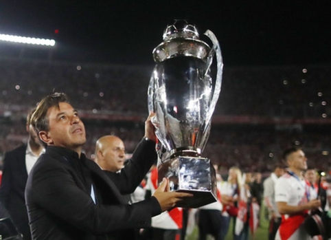M. Gallardo su „River Plate“ po 7 metų pertraukos tapo Argentinos čempionais