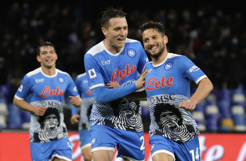 „Napoli“ futbolininkai – vienvaldžiai „Serie A“ lyderiai