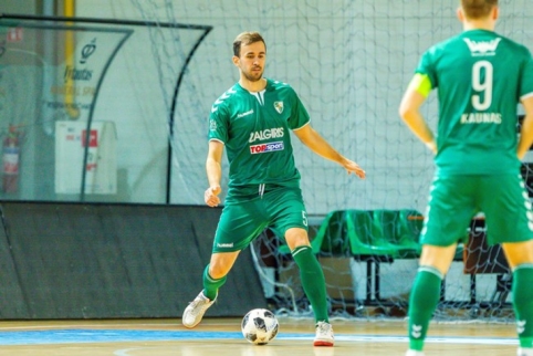 „Kauno Žalgiris“ tęs pasirodymą Futsal taurės turnyre