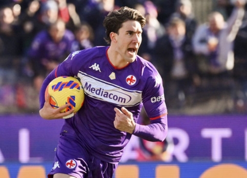 „Fiorentina“ apsisprendė dėl D. Vlahovičiaus pardavimo sausį