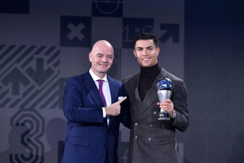 C. Ronaldo: turiu paversti šį apdovanojimą papildomu kuru
