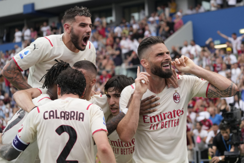 „AC Milan“ po 11 metų pertraukos iškovojo Italijos čempionų titulą