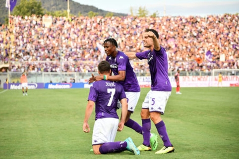 „Fiorentina“ ir „Lazio“ sezoną pradėjo dramatiškomis pergalėmis
