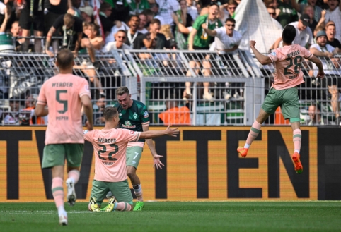 Fantastika: paskutinėmis minutėmis 2 įvarčių persvarą praradusi „Borussia“ patyrė pralaimėjimą