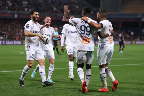 „Marseille“ išvykoje susitvarkė su „Montpellier“ futbolininkais