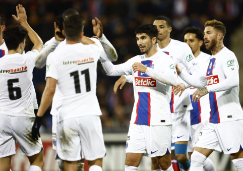 Prancūzijos taurė: PSG susitvarkė su trečio diviziono ekipa