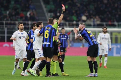 Mažumoje likę „Inter“ futbolininkai turėjo pripažinti „Empoli“ ekipos pranašumą