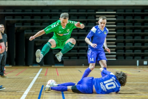„Kauno Žalgiris“ priartėjo prie Futsal A lygos čempionų titulo