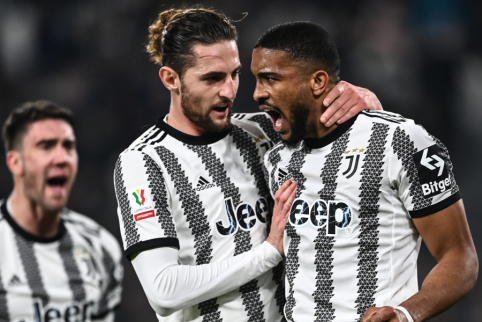 Italijos taurė: Turino „Juventus“ palaužė „Lazio ir prasibrovė į pusfinalį