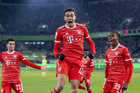 „Bayern“ išvykoje susitvarkė su „Wolfsburg“ futbolininkais