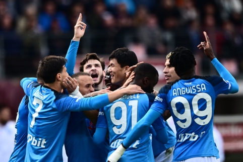 „Napoli“ namuose pranoko „Inter“ futbolininkus