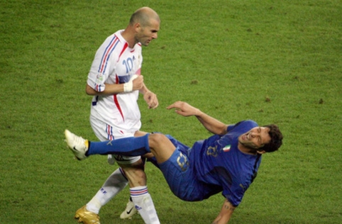 M. Materazzi atskleidė, ką 2006 metais pasakė Z. Zidane'ui