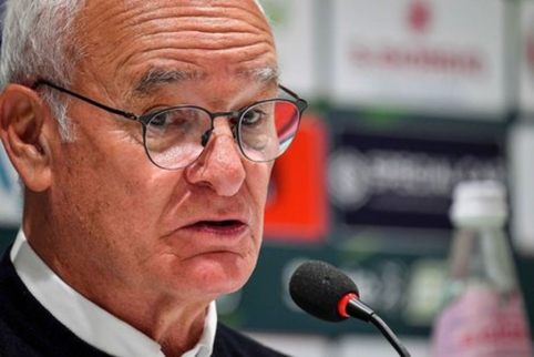 Legendinis treneris C. Ranieri pasitraukė į užtarnautą poilsį