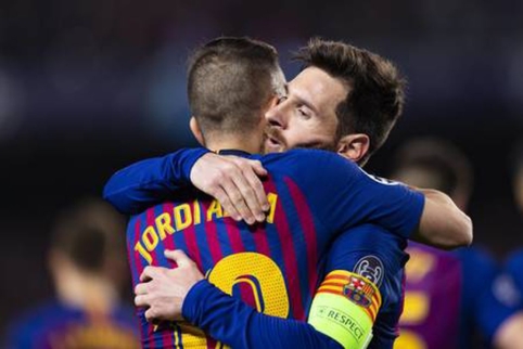 Ypatinga trijulė: J. Alba Majamyje jungiasi prie Messi ir Busquetso