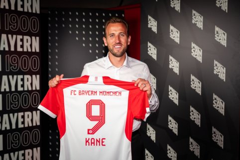 Eros pabaiga: Harry Kane'as iš „Tottenham“ oficialiai persikėlė į „Bayern“