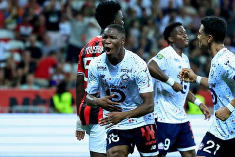 Dramatiškose rungtynėse „Lille“ futbolininkai nugalėjo „Nantes“