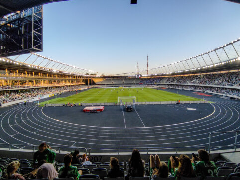 Dariaus ir Girėno stadionas švenčia 100-metį: LFF pagerbta už indėlį į Lietuvos futbolą