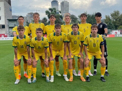 Vaikinų U19 rinktinė sužais dvejas rungtynes su Armėnijos bendraamžiais