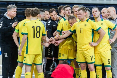 Šiaurės–Baltijos taurės turnyre Lietuvos rinktinė startavo lygiosiomis