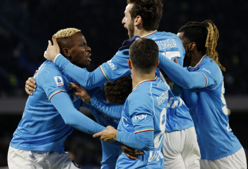 „Napoli“ iškovojo dramatišką pergalę Italijoje