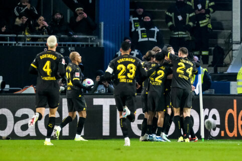 Vokietijoje „Borussia“ iškovojo triuškinančią pergalę