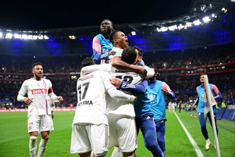 „Lyon“ rungtyniaus Prancūzijos taurės finale