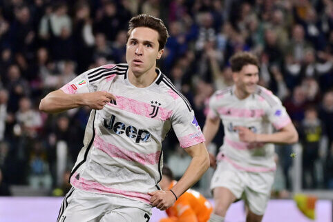 „Juventus“ laimėjo pirmas Italijos taurės pusfinalio rungtynes