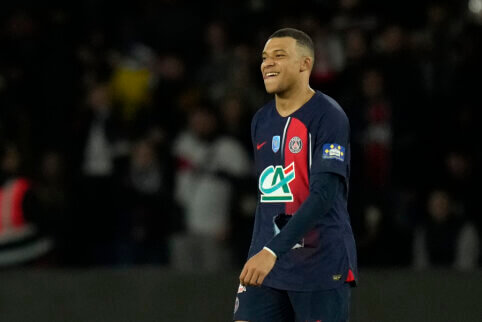 K. Mbappe išvedė PSG į Prancūzijos taurės finalą