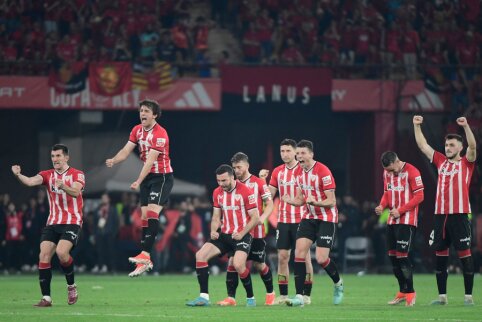 „Copa del Rey“ finale – dramatiškai nutrauktas Bilbao „Athletic“ titulų badas