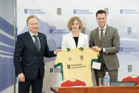 Lietuvos futbolo federacija pradeda partnerystę su Klaipėdos universitetu