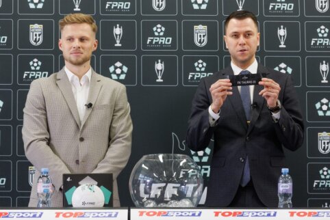 Vilniuje ištraukti pirmojo LFF taurės etapo burtai