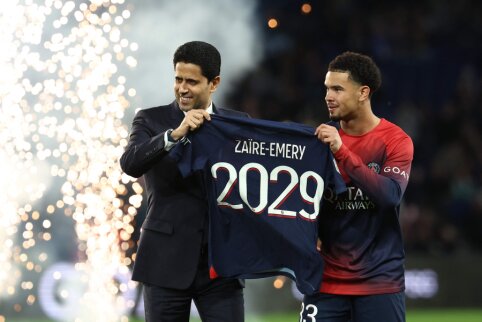 W. Zaire-Emery pasirašė penkerių metų sutartį su PSG
