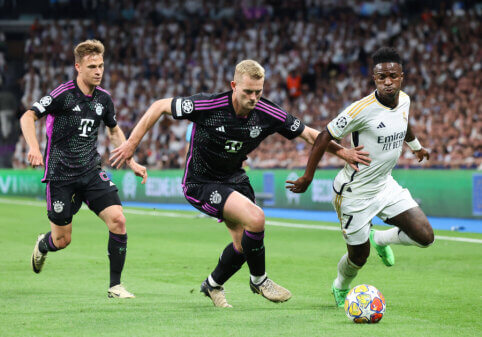 Po keisto teisėjo švilpuko – „Bayern“ žaidėjų pasipiktinimas: „Taip juk atsitinka Madride“