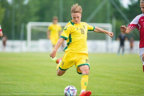 Vaikinų U21 rinktinė varžysis Baltijos taurės turnyre Estijoje