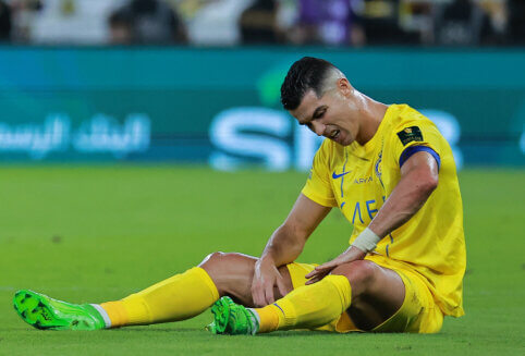 Saudo Arabijoje – C. Ronaldo sielvartas bei ašaros pralaimėjus finalą