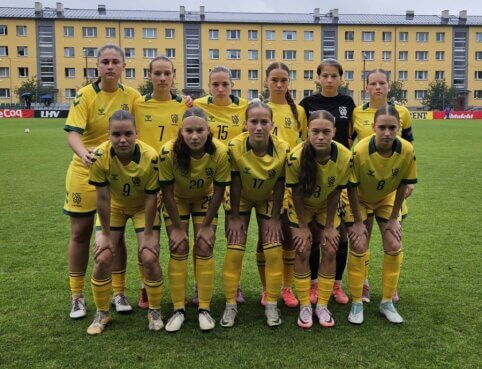 Merginų U17 rinktinė Baltijos taurės turnyrą Estijoje baigė dramatiška pergale