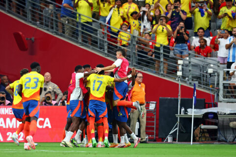 „Copa America“ ketvirtfinalyje Kolumbija pažemino Panamą