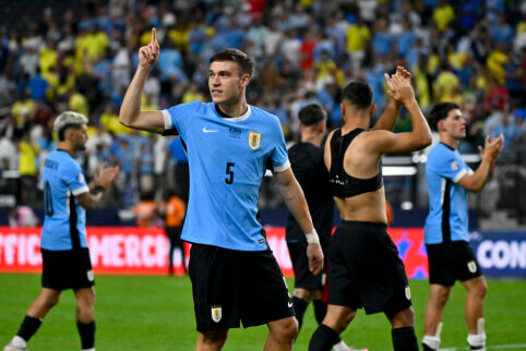 „Copa America“ turnyre Urugvajus pašalino brazilus ir pateko į pusfinalį