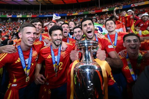 Anglus palaužę ispanai – naujieji Europos čempionai