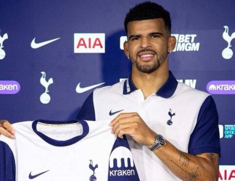 Oficialu: „Tottenham“ užbaigė 65 mln. vertės D. Solankes perėjimą